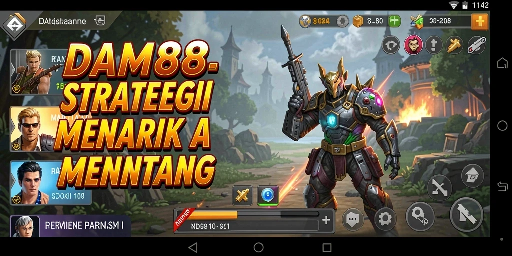 Gameplay DAM88 yang mendebarkan dengan berbagai strategi.