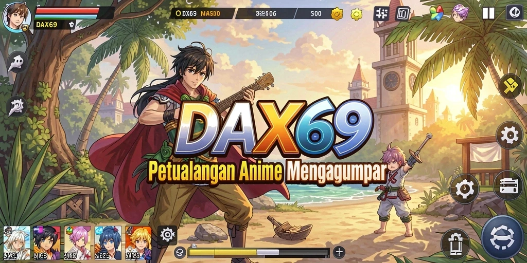 Tampilan menarik dari gameplay DAX69 yang memukau.
