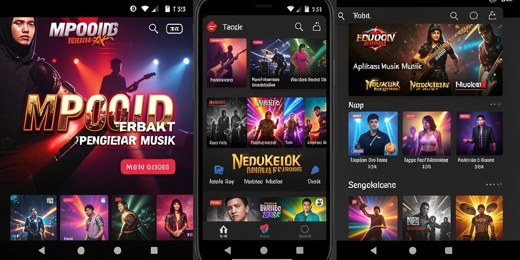 Screenshot MPOID menampilkan pengalaman bermain musik yang menyenangkan dan interaktif.
