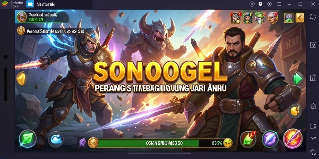 Tampilan gameplay SONTOGEL yang menegangkan dan strategis.